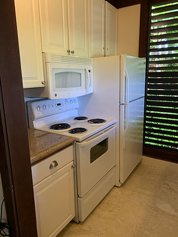 Facing our Condo from the Large Lawn